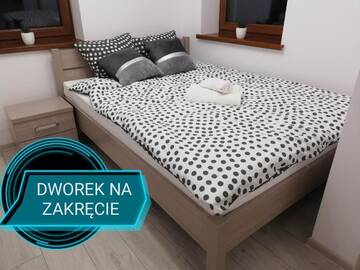 Фото номера Семейный номер с ванной комнатой Загородные дома Dworek na Zakręcie - noclegi Zator Energylandia г. Polanka Wielka 16
